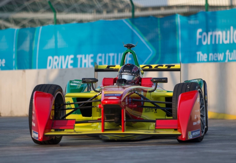 Daniel Abt im Training von Peking