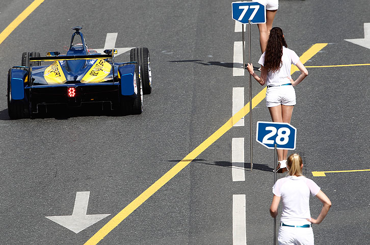 Fahrwechsel zum ePrix in London