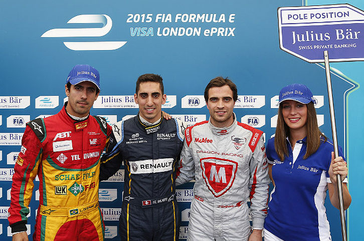 Lucas di Grassi, Sebastien Buemi, Jerome d'Ambrosio