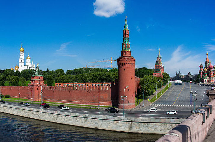 Die Kulisse zum ePrix von Moskau
