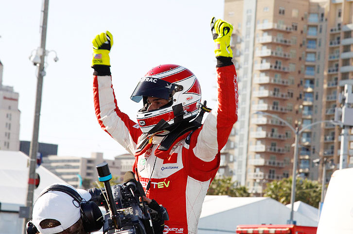 Nelson Piquet jr. gewinnt den ePrix von Los Angeles / Long Beach