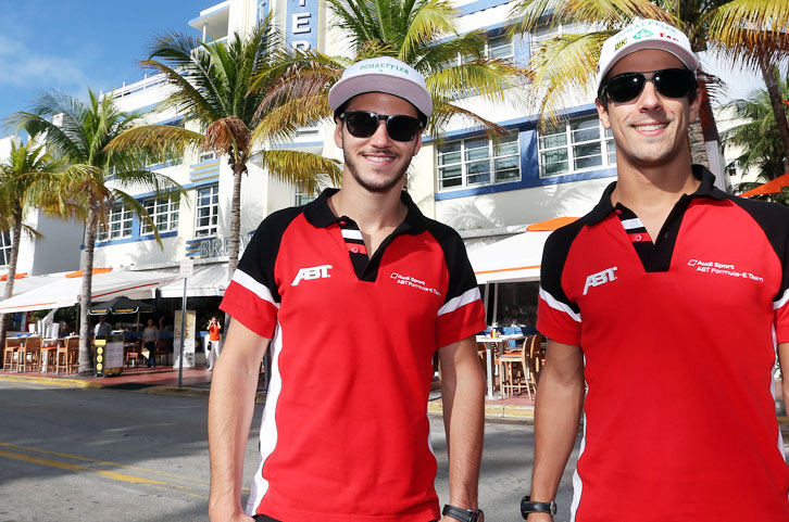 Daniel Abt und Lucas di Grassi in Miami