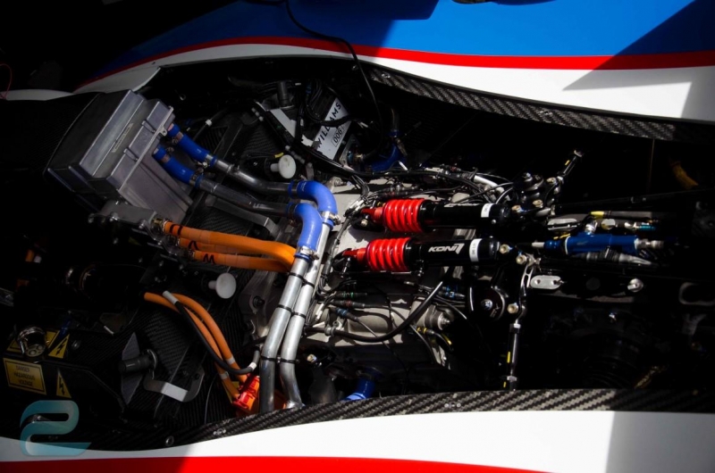 Motorraum-Formel-E