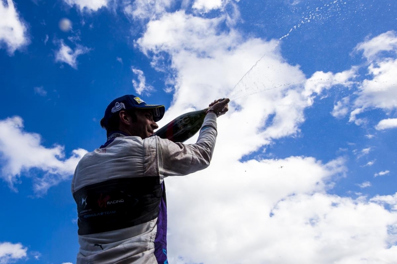 Jean-Eric-Vergne-Virgin-London-Spraying-Champagne