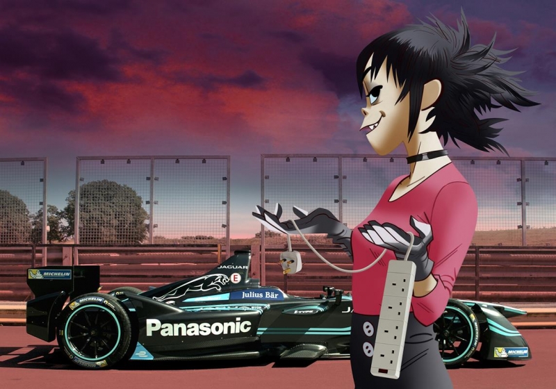 Noodle-Gorillaz-Jaguar-Formula-E-Car