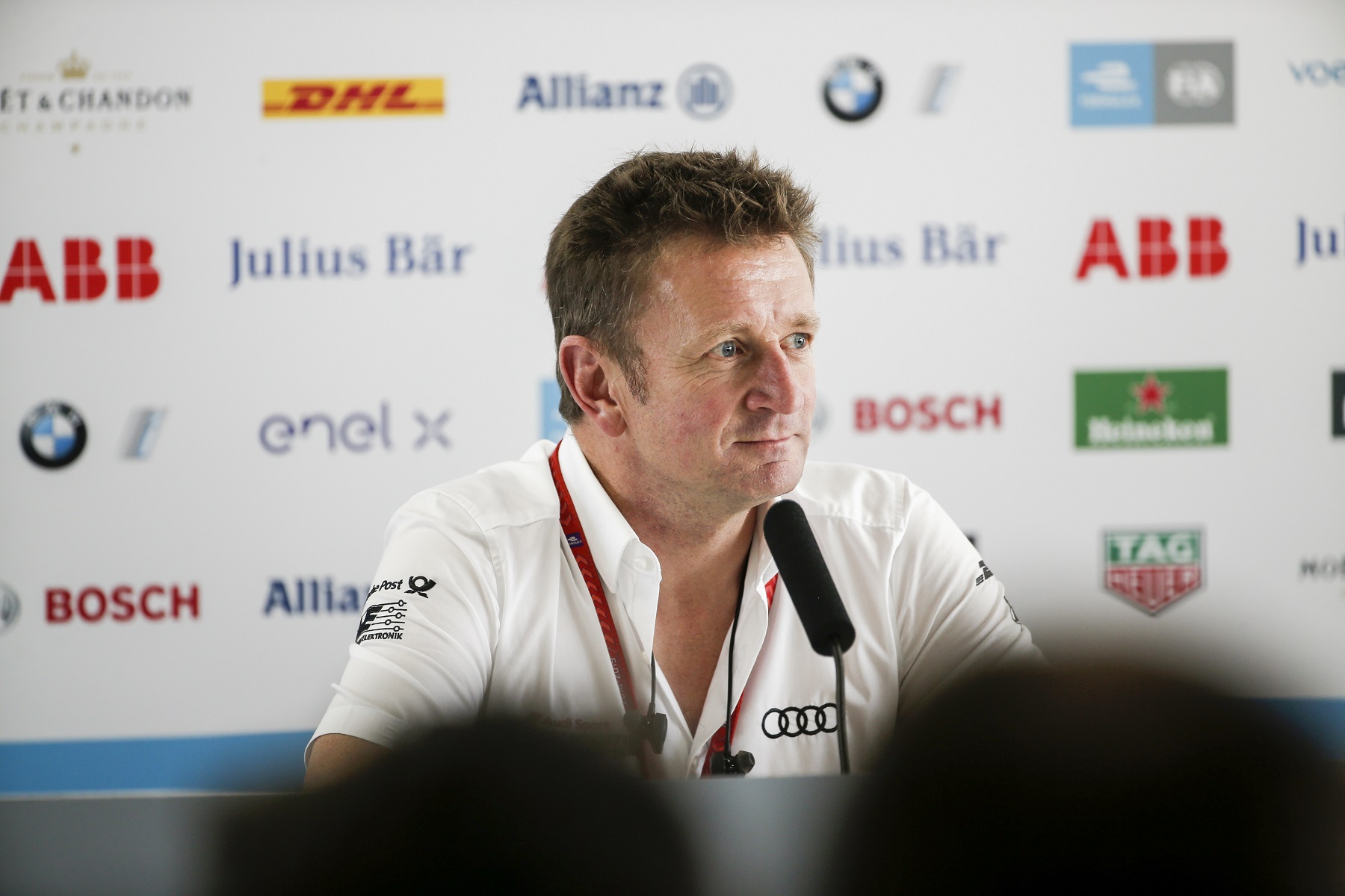 Allan-McNish-Audi-Sport-Abt-Schaeffler-Valencia-Press-Conference-Closeup