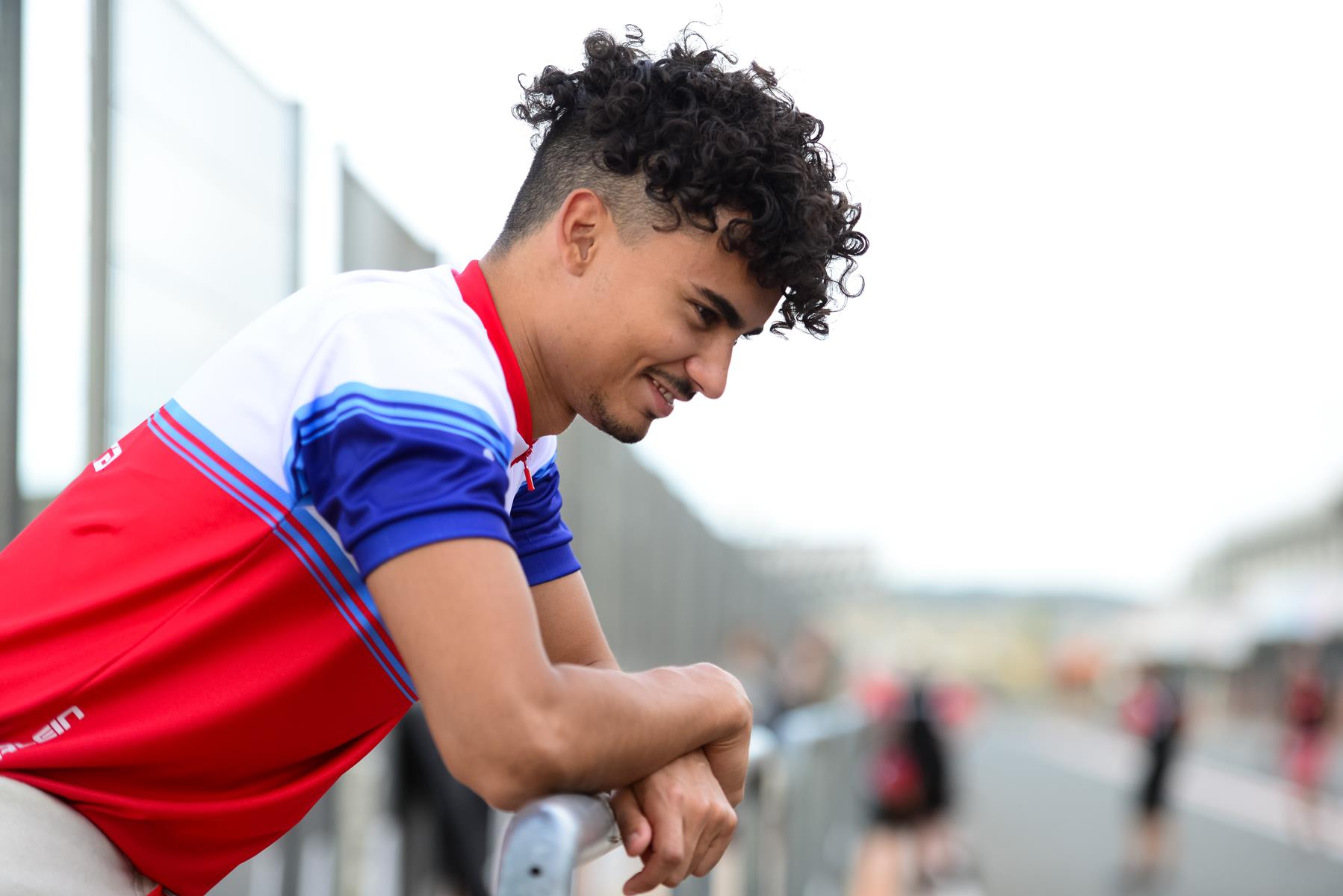 Pascal-Wehrlein-Hair-Valencia-Testing