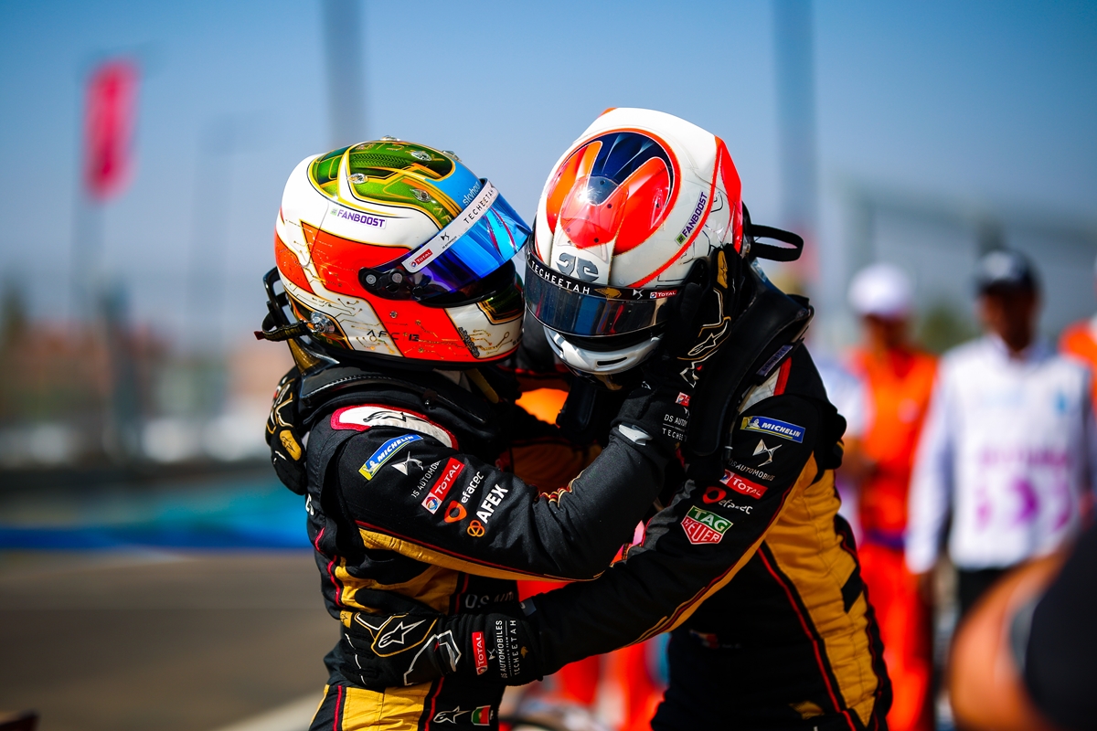 Techeetah-Hug-Morocco-Double-Podium