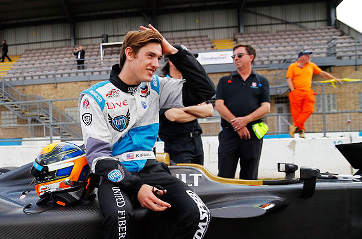 Matthew Brabham bei Testfahrten in Donington Park