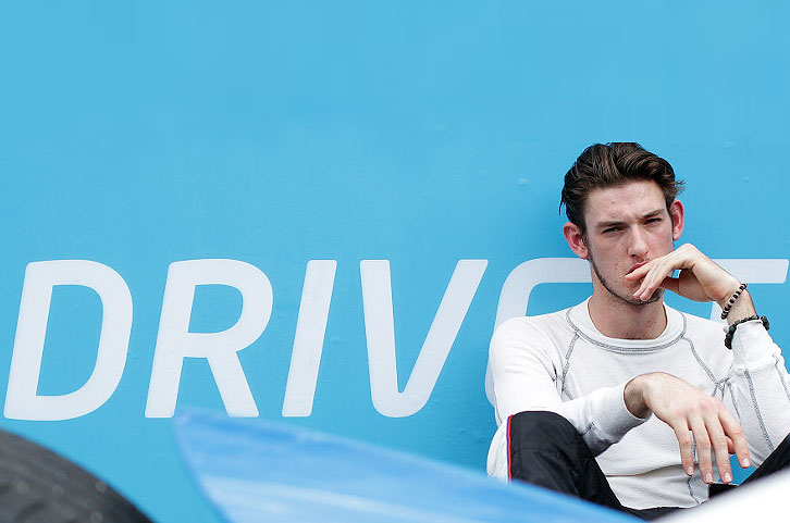Matthew Brabham bei seinem ersten Formel E Rennen in Putrajaya