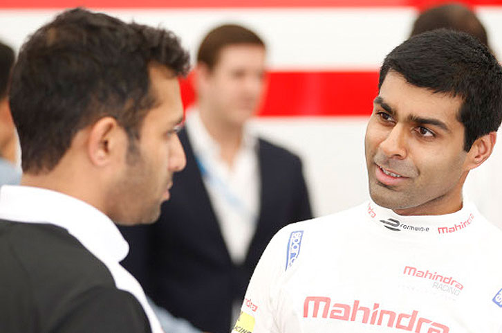 Oriol Servia und Karun Chandhok sind die Repräsentanten der Formel E Fahrer