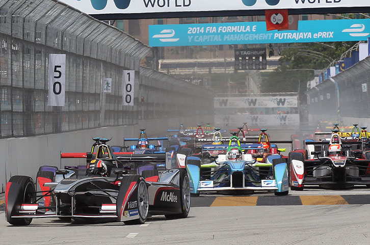 Die Formel E in Putrajaya