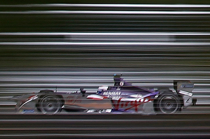 Sam Bird bei seinem Formel E Rennen in Peking