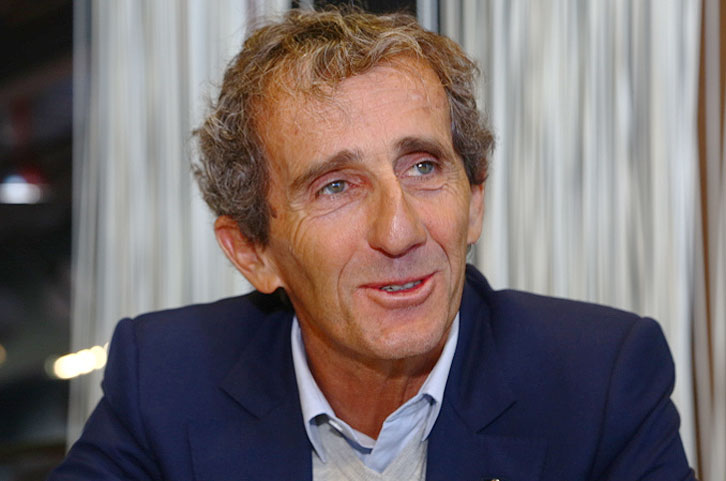 Alain Prost vom Team e.DAMS spricht über die Formel E