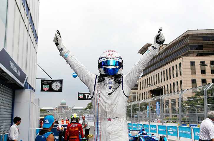 Sam Bird gewinnt die zweite Runde der Formel E