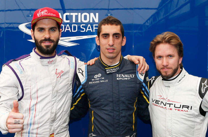 Jaime Alguersuari, Sebastien Buemi, Nick Heidfeld