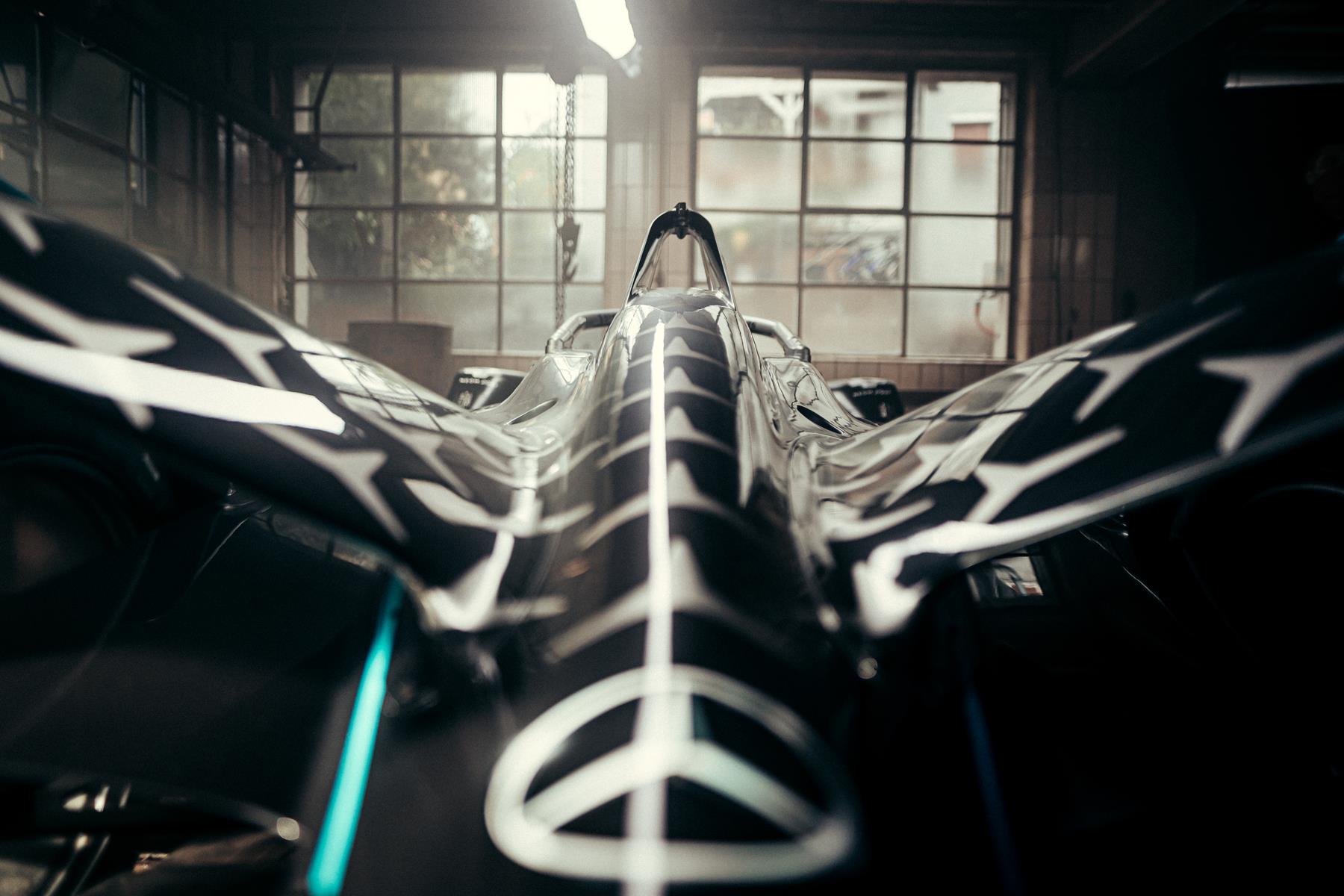 Mercedes Benz EQ Formula E neue Ära Team stricken Mütze Hut 
