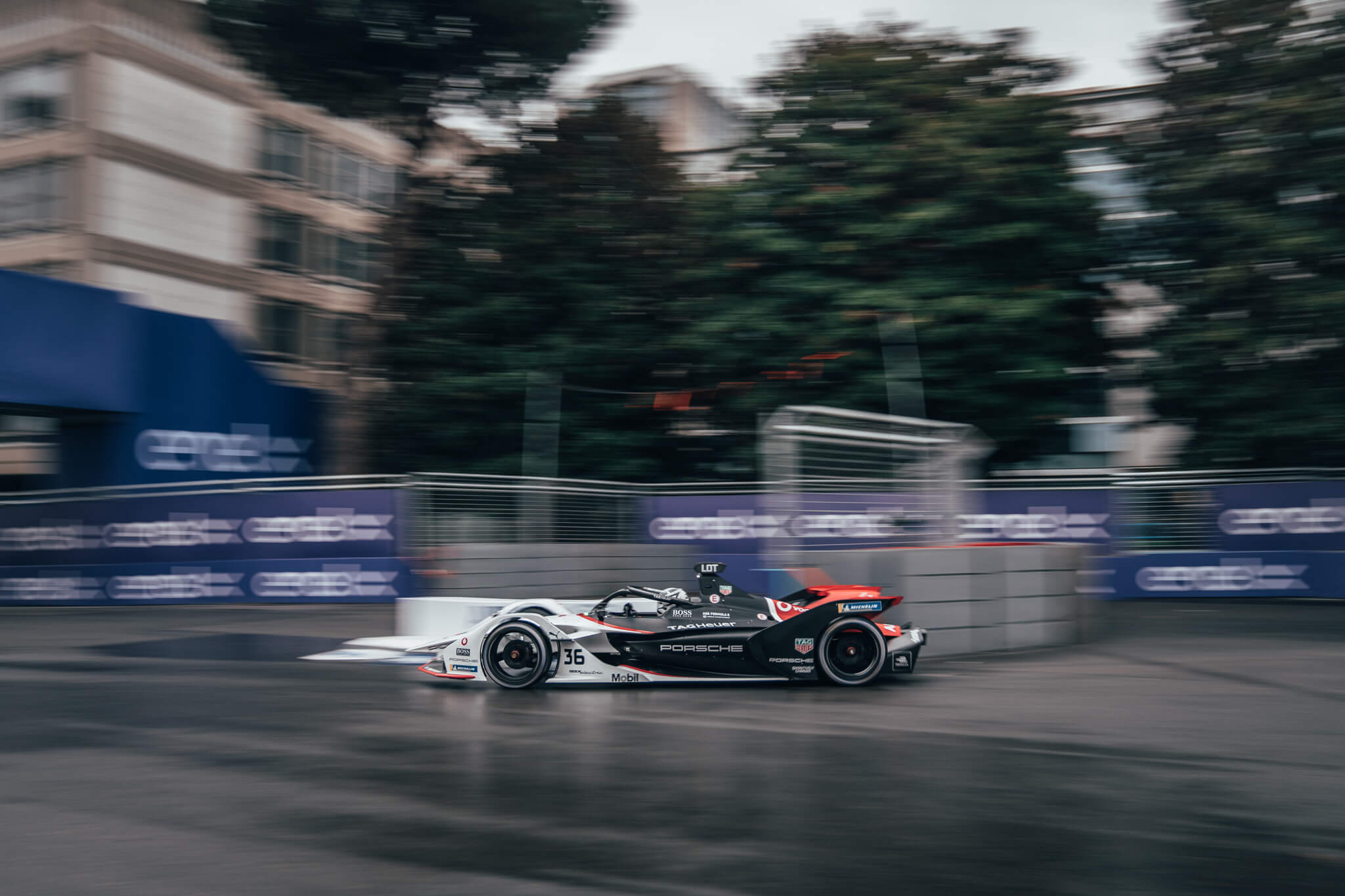 Andre-Lotterer-Rain-Formula-E-Rome-Porsche