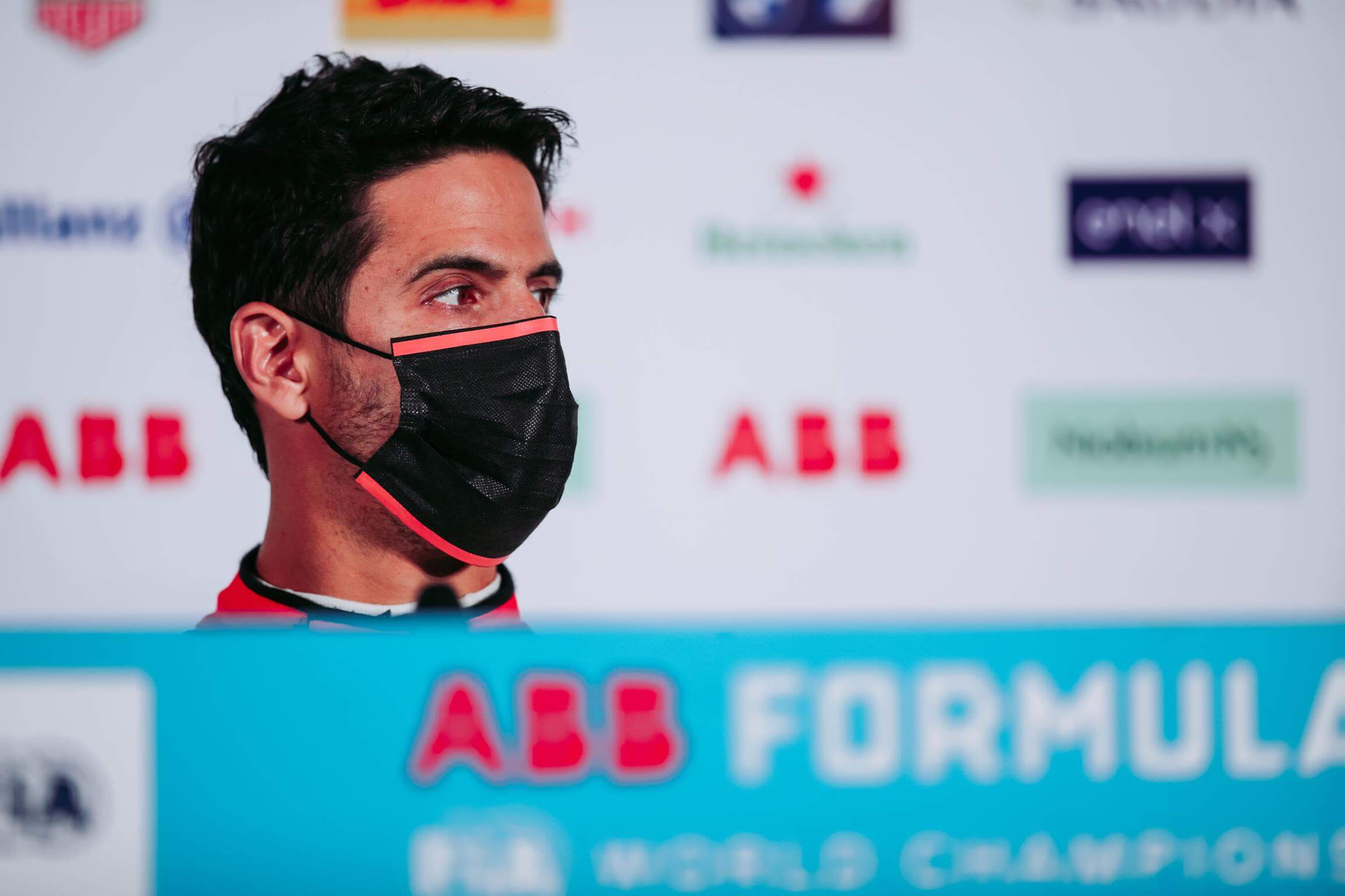 Lucas-di-Grassi-Puebla-Press-Conference-Mask