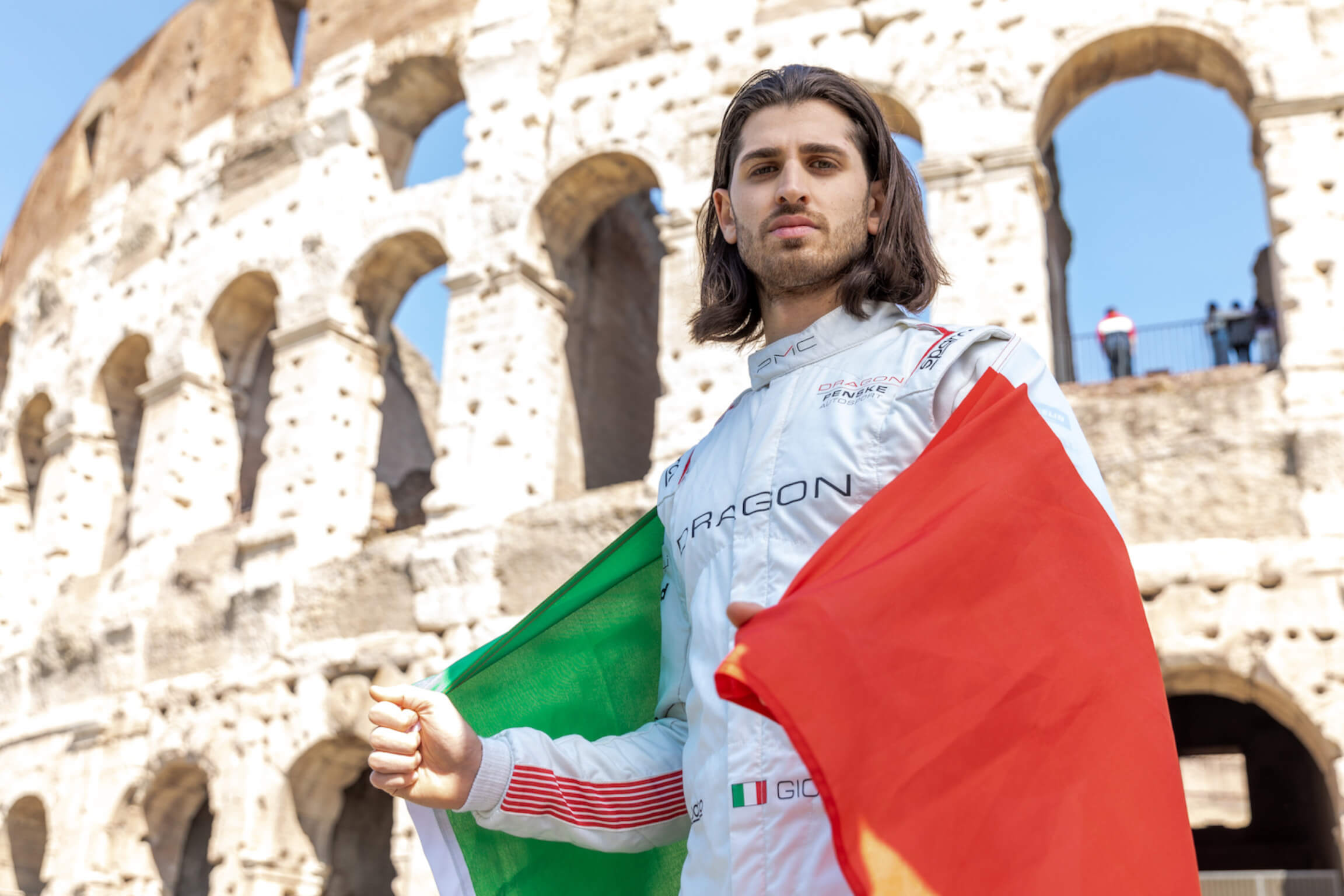 Giovinazzi-Dragon-Race-Suit-Italia-Flag-Rome
