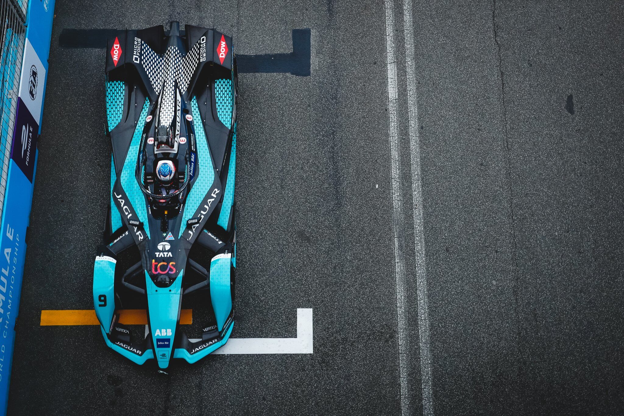 Mitch-Evans-Jaguar-from-above-Rome-2022
