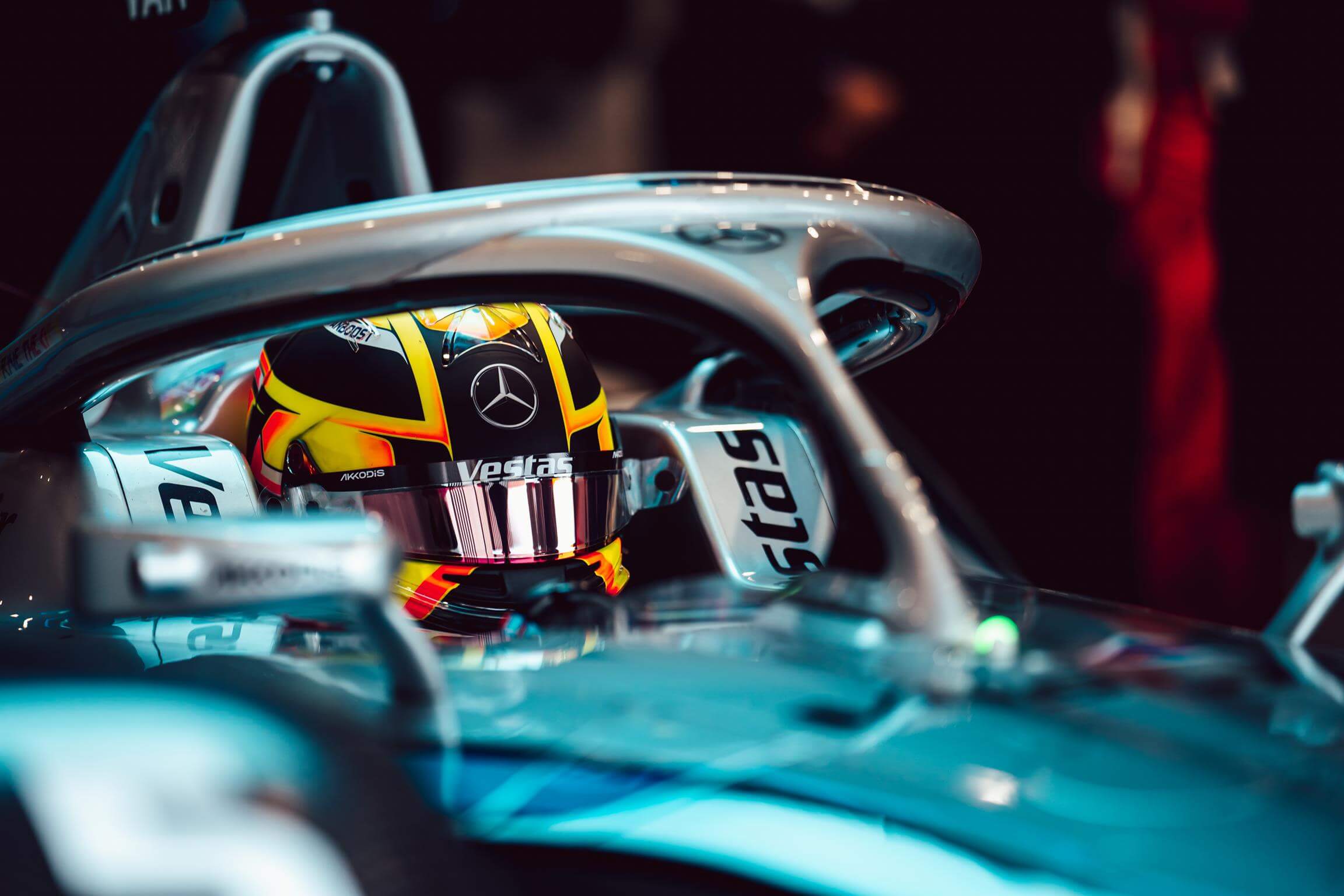 Stoffel-Vandoorne-Cockpit-Formula-E-Mercedes-Rome