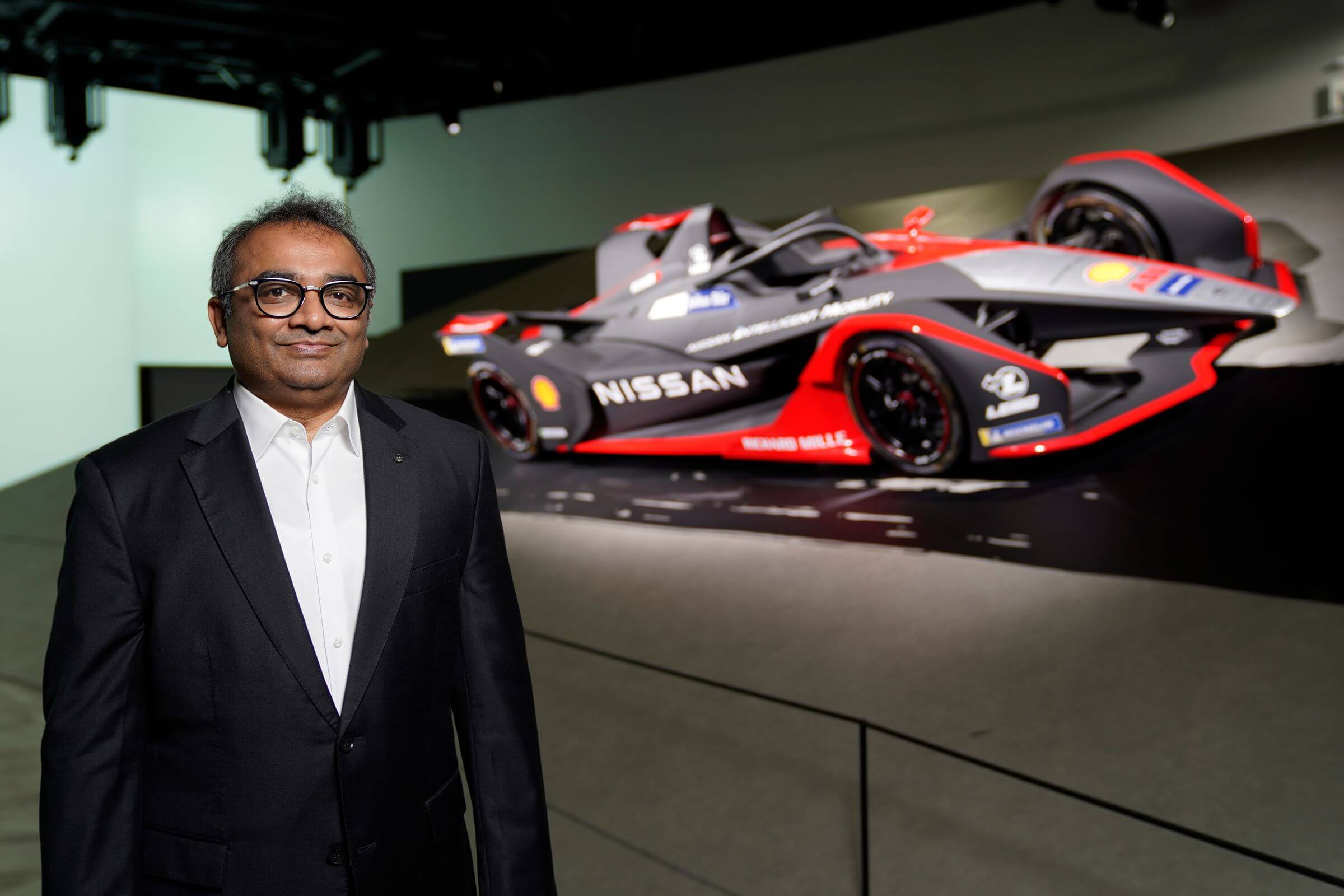Ashwani-Gupta-COO-Nissan-Formula-E-Car