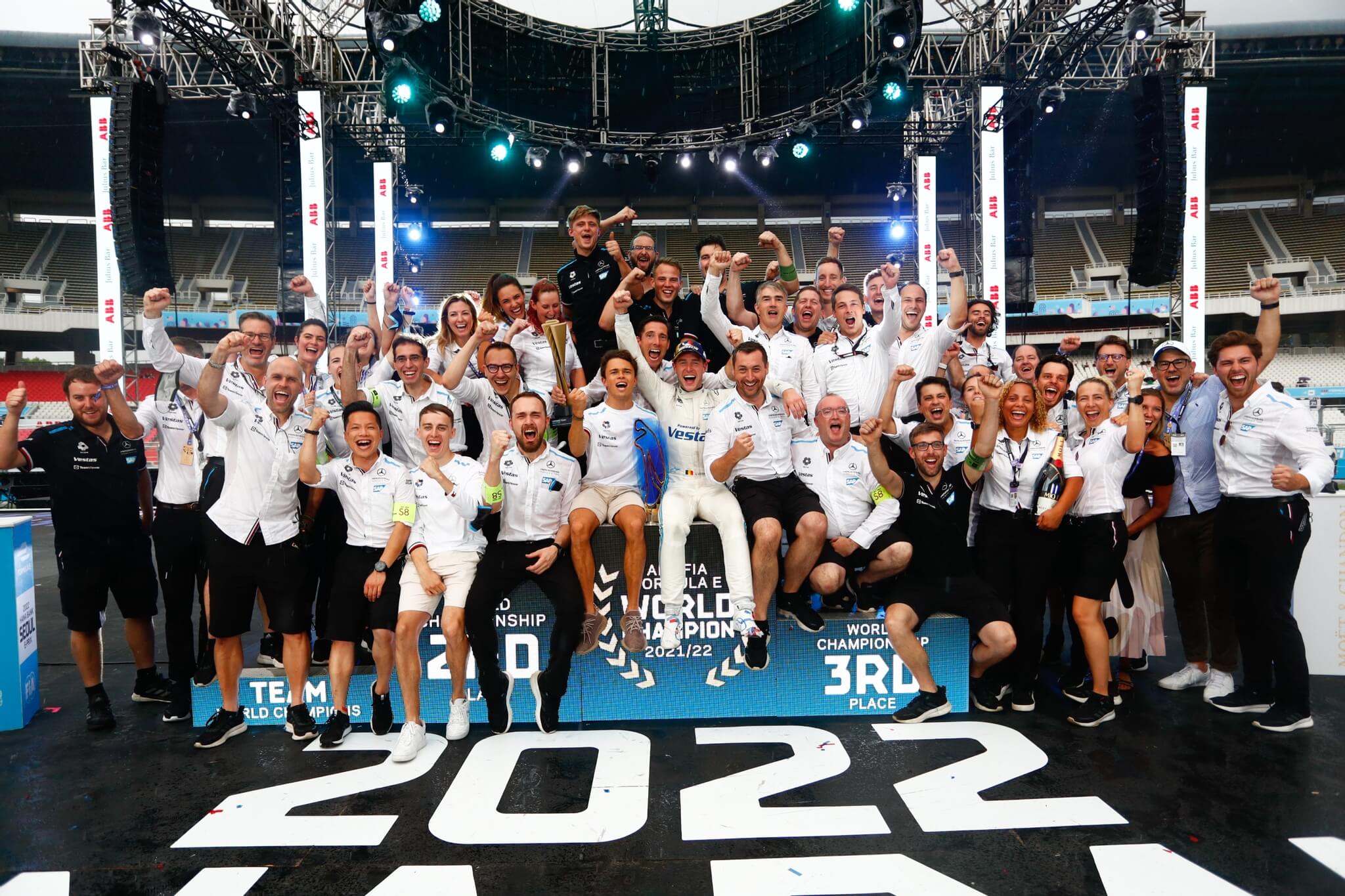 Mercedes-EQ-Team-World-Champions-2022-Podium-Seoul