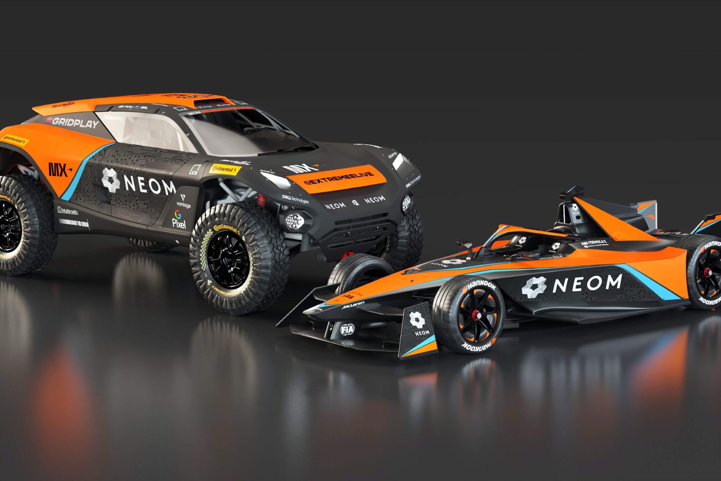 McLaren-Racing-Extreme-E-and-Formula-E-Cars