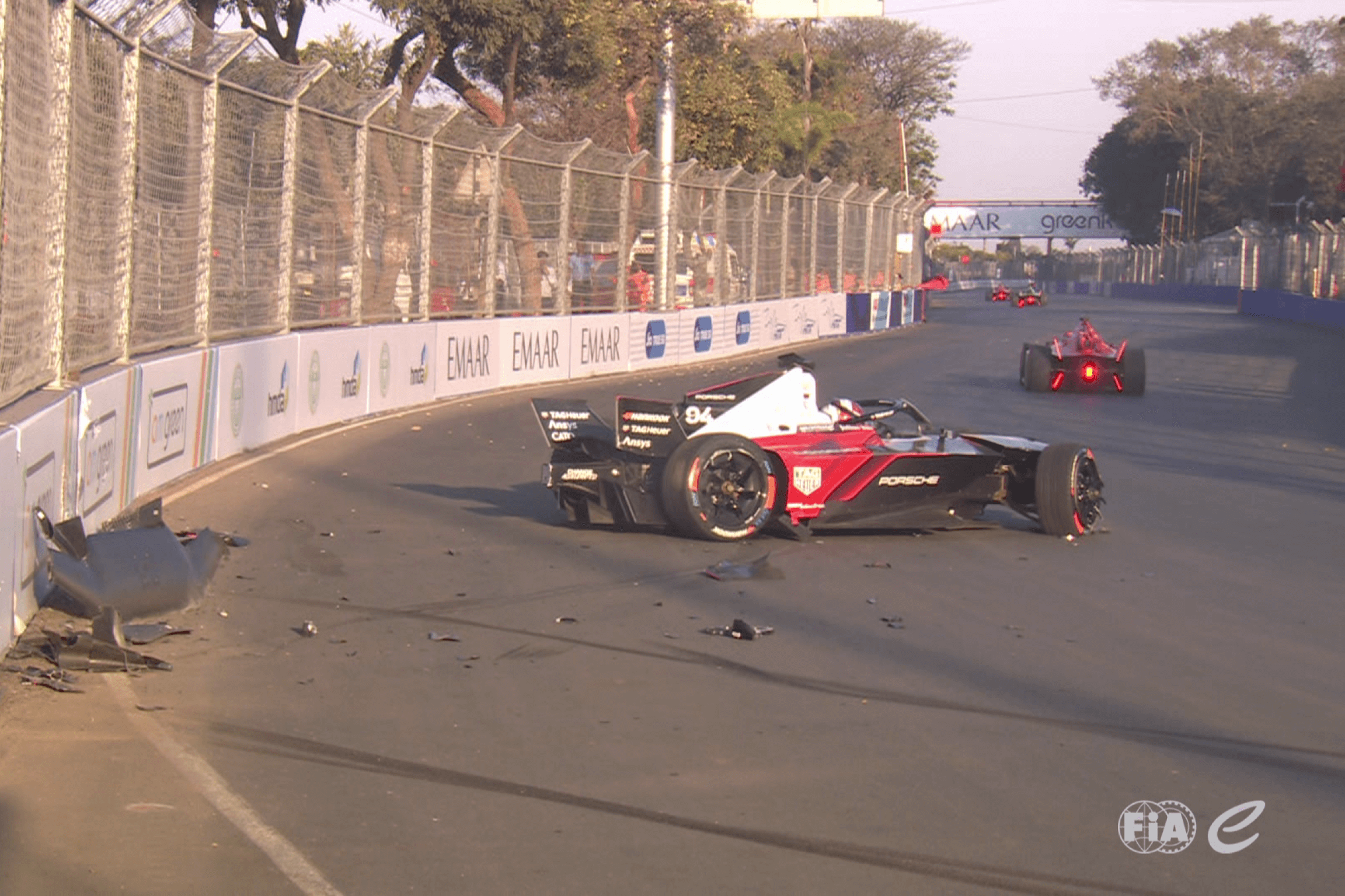 Accident-Pascal-Wehrlein-Hyderabad-India