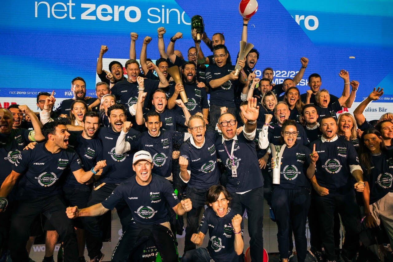 Envision-Racing-Team-Champion-Formula-E-2023-London-Podium