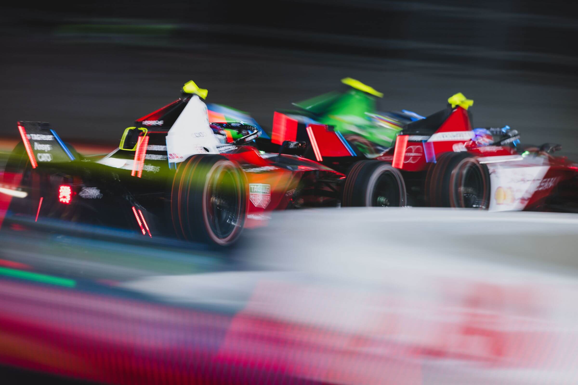 Blurred-Formula-E-Cars-London-2024