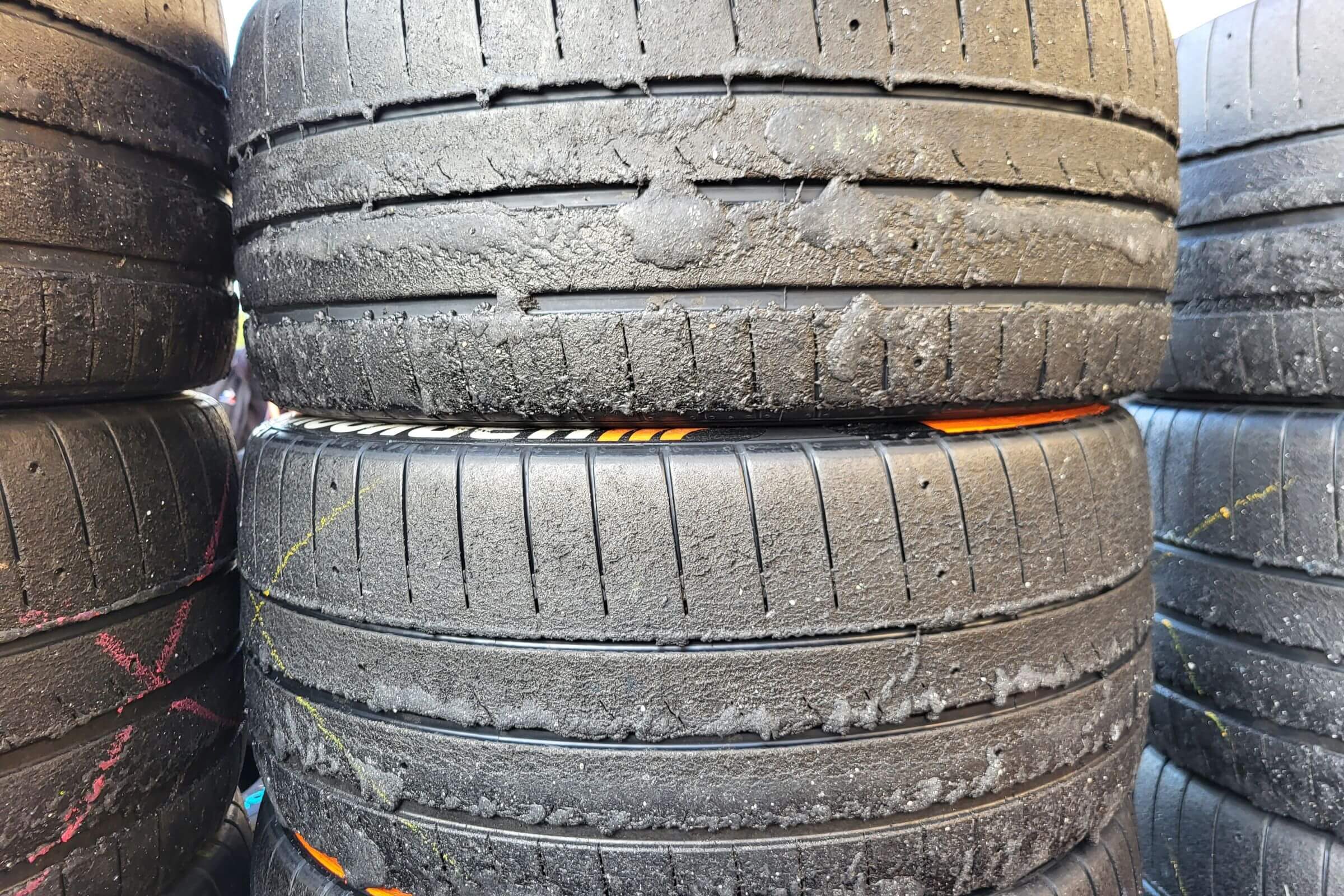 Hankook-iON-Race-2024-Madrid-Test-tire-wear