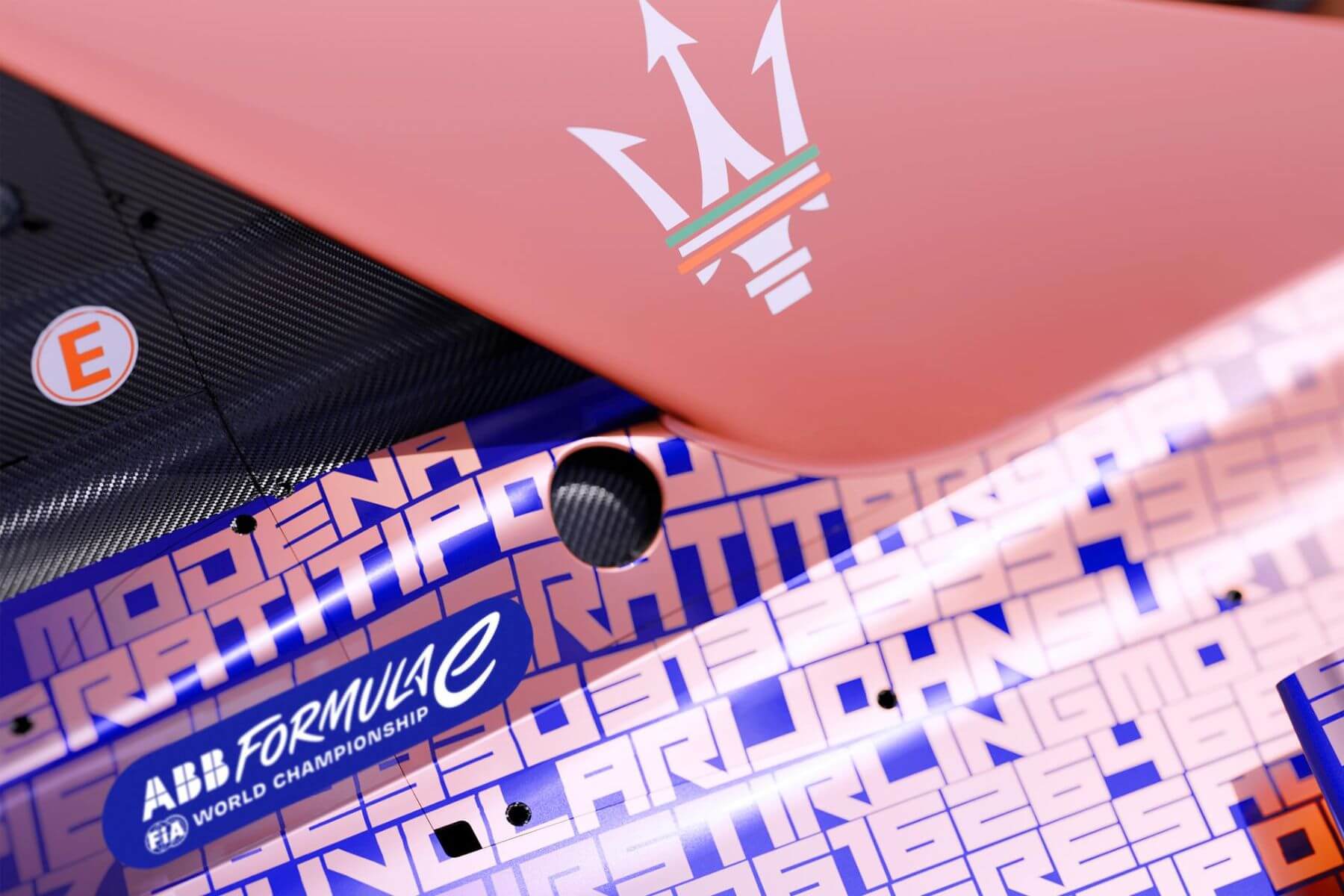 Maserati-Logo-on-Formula-E-Car