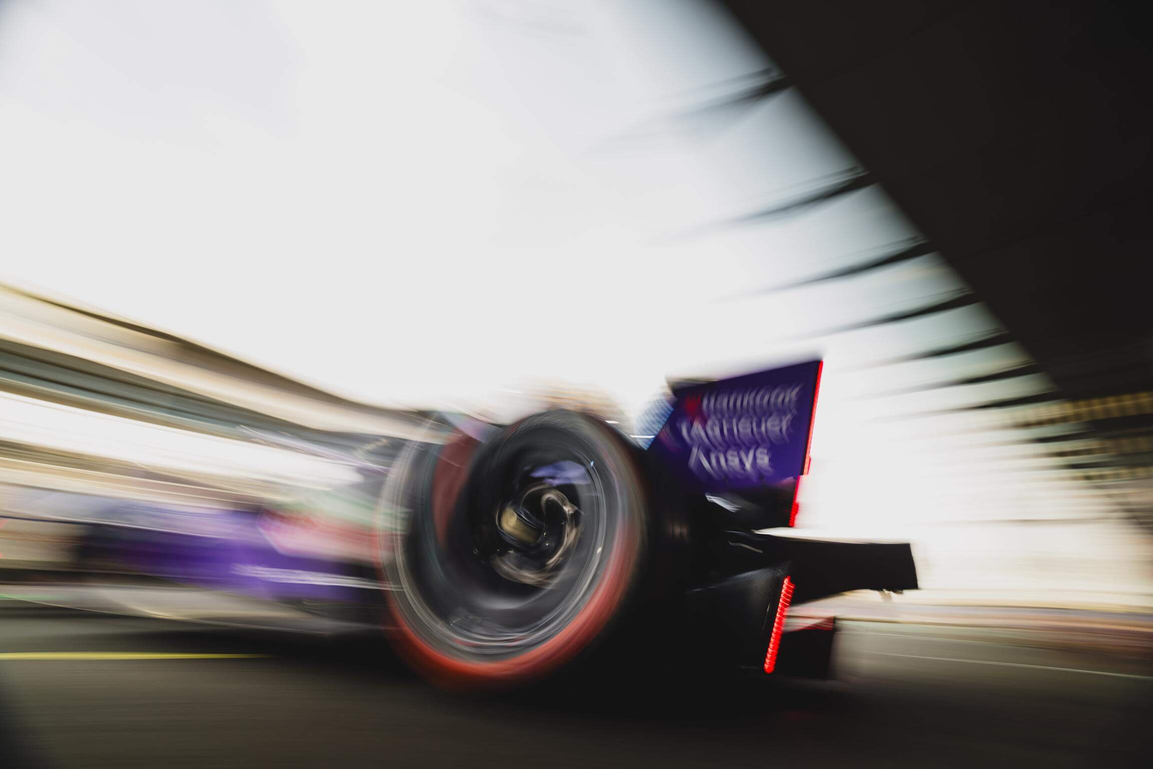 Blurred-Wheel-Formula-E-Car