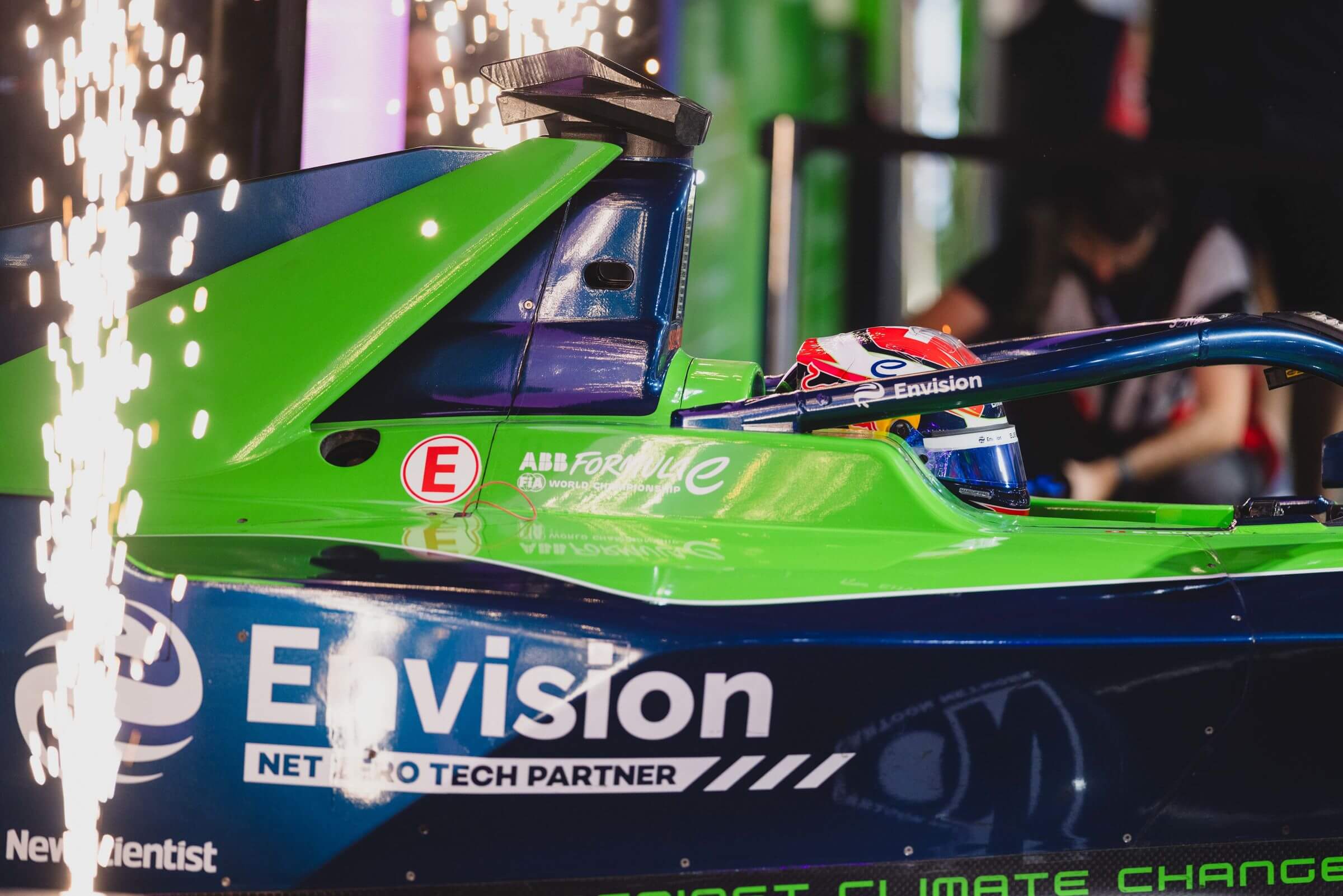 Buemi-Firework-London-Formula-E