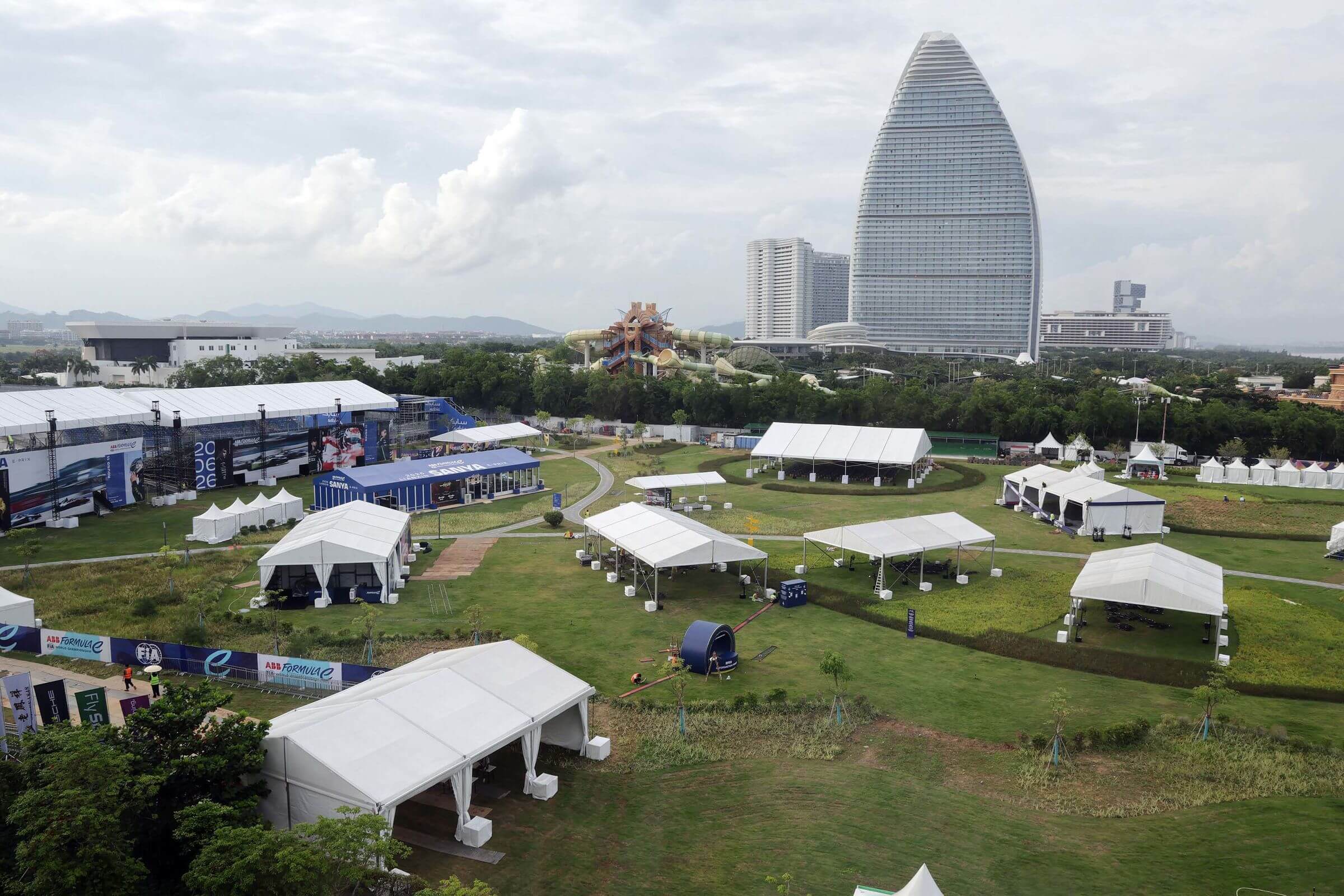 2026-Sanya-E-Prix-paddock-fan-village